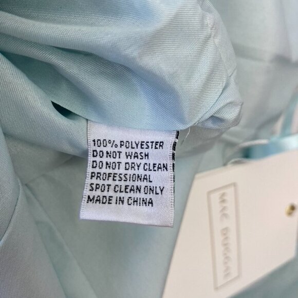 Mac Duggal Floral Print Asymmetrical Ruffle Hem Dress - Picture 8 of 15